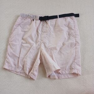 pacsun ♡ volley shorts pink belted active summer sport